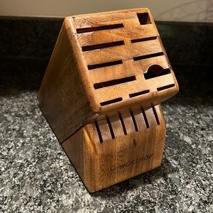 Wusthof Walnut knife block